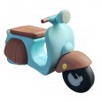 USB-Stick Vintage Stijl Scooter 128GB - USB 3.0 High speed - Retro Ontwerp - Turquoise / Bruin